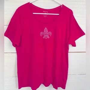 Woman’s Tee by White Stag. Size XL. Color Pink